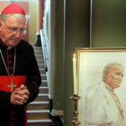 El cardenal Cormac Murphy-O'Connor, acusado de encubrir a un pederasta.
