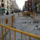 Las obras de reparación en Ordoño son un clásico cada año