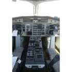 Foto de archivo que muestra el interior de la cabina de mando