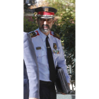 Trapero, a su salida de la Audiencia Nacional. JUAN CARLOS HIDALGO