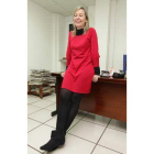 Belén Molleda, en su despacho de la Agencia Efe.