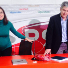 Aurora Flórez y Graciliano Palomo.