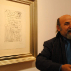 Federico Fernández, comisario de la exposición sobre Picasso en El Albéitar. DL