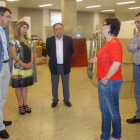 Martínez Majo, ayer en su visita a la sede del ILC.