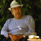 Manuel Leguineche, en el 2007, en su casa de Brihuega, en Guadalajara.