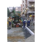 Las obras de la calle Ancha comenzaron el pasado mes de octubre