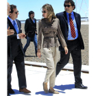 La princesa Letizia, durante su visita al Observatorio Europeo Austral en Chile.