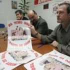 Izquierda Unida ha desempolvado los carteles que realizó en 1999 contra el pacto PP-UPL