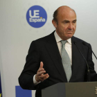 El ministro de Economía, Luis de Guindos.