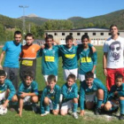 Los futbolistas infantiles de La Robla.