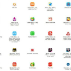 La lista de 25 'apps' maliciosas.
