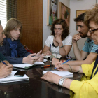 Pablo Fernández, ayer, en la rueda de prensa en Valladolid.