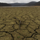 El lago Badovc, que suministra agua potable a Pristina, capital de Kosovo, el pasado enero.