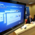 Francisco Javier Álvarez Guisasola, en la presentación del nuevo portal