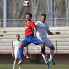 El filial afronta ante la Arandina su segundo partido consecutivo en su feudo. JESÚS F. SALVADORES