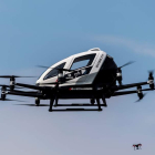 Un dron Ehang 216, modelo biplaza no tripulado. CHRISTIAN BRUNA