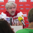 El ingeniero Luigi 'Gigi' Dall'Igna, de Ducati, durante la rueda de prensa.