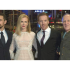 James Franco, Nicole Kidman, Damian Lewis y Werner Herzog a su llegada a la Berlinale.