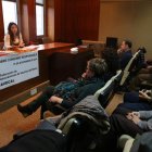 Un momento de las charlas impartidas ayer en la Casa de la Cultura de Ponferrada.