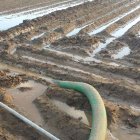 La imponente tormenta del viernes volvió a dejar fincas y campos inundados e inaccesibles. DL