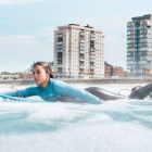 María Martín-Granizo, toda una campeona del parasurf. DL