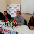 Fernández, Iglesias, Magadán y González anunciaron ayer la movilización del sector.