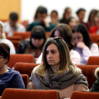 Jornadas sobre trabajo y género en la Facultad de Derecho de la ULE, en 2019. MARCIANO PÉREZ