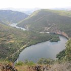 Vista del embalse de Peñarrubina desde el mirador. DL