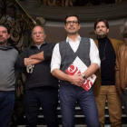En la junta directiva de la Sgae está el leonés Fermín Cabal (segundo por la izquierda). L. PIERGIOVANNI