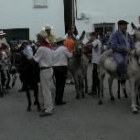 Dieciocho burras participaron en la tradicional carrera que tuvo lugar ayer en Noceda