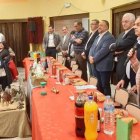 Un momento de la celebración de ayer en Cosamai. DL