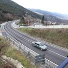 La N-120 por donde va a pasar el trazado de la A-76.