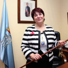 Clara Luquero toma posesión de su cargo como alcaldesa de Segovia.