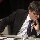 El presidente catalán, Carles Puigdemont, continúa con su idea de celebrar el referéndum. Q. GARCÍA