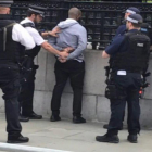 Imagen del detenido en Londres.