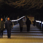 El Paseo de la Condesa, donde se va a instalar el cartel de la 'Cuna del Parlamentarismo'