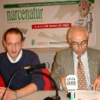 Abel Díaz, y el director de Narcenatur, José Luis López