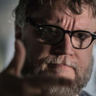 Guillermo del Toro, en el rodaje de 'La forma del agua'.
