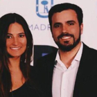 Alberto Garzón y Anna Ruiz.