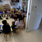 Alumnos del colegio público Els Encants de Barcelona