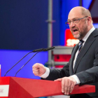 Martin Schulz, en Bielefeld.