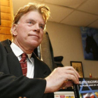 David Duke en una visita a Valencia en el 2007 para presentar su libro "Supremacismo judío".