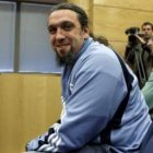El seguidor del Olympique de Marsella Santos Mirasierra, durante el juicio que se siguió contra él
