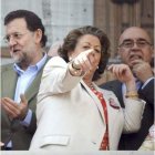 Rajoy, Barberá y Javier Rojo, en una imagen de archivo.