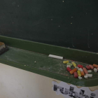 Dependencias de un colegio leonés en un aula de educación primaria. JESÚS F. SALVADORES