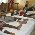 Heridos del último atentado de Boko Haram en la aldea de Maiduguri (Nigeria).