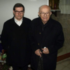 Los historiadores Siro Sanz y Eutimio Martino.