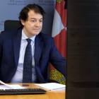 Mañueco habló el domingo con el presidente Pedro Sánchez. JCYL