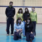 Formación del equipo del IES Padre Isla que milita en la categoría cadete