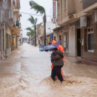 Imagen de las inundaciones en Los Alcázares.